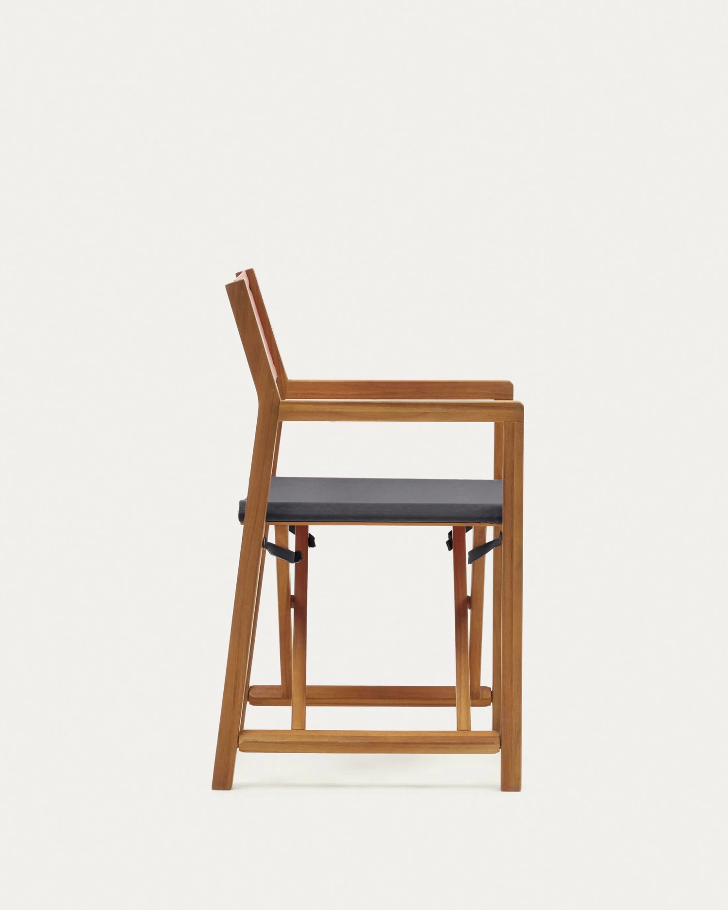 Thianna Folding Outdoor Chair In Black With Solid Acacia Wood FSC 100% | Kave Home 8 Thianna Folding Outdoor Chair In Black With Solid Acacia Wood FSC 100% | Kave Home - Image 6