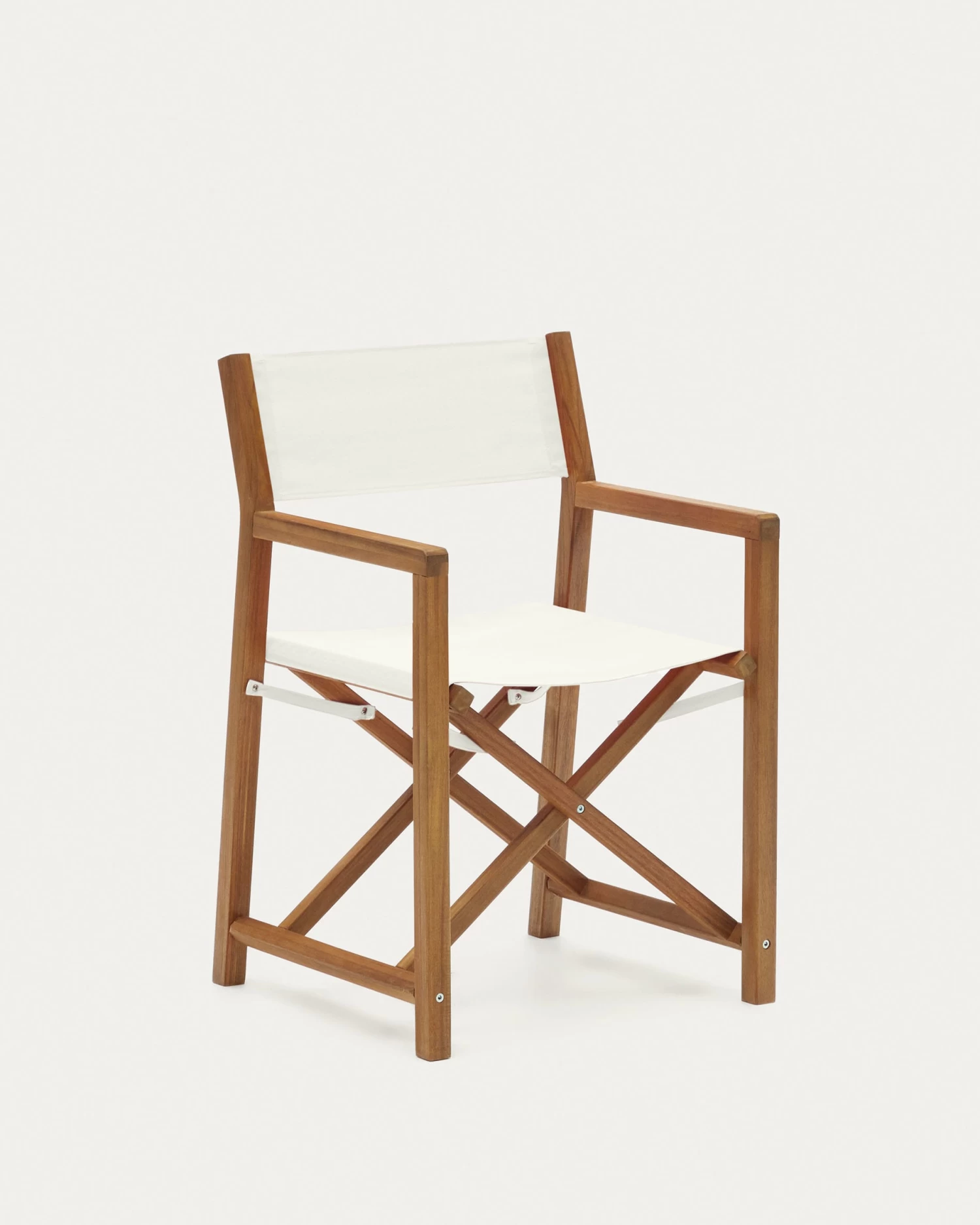 Thianna Folding Outdoor Chair In Beige With Solid Acacia Wood FSC 100% | Kave Home 3 Thianna Folding Outdoor Chair In Beige With Solid Acacia Wood FSC 100% | Kave Home