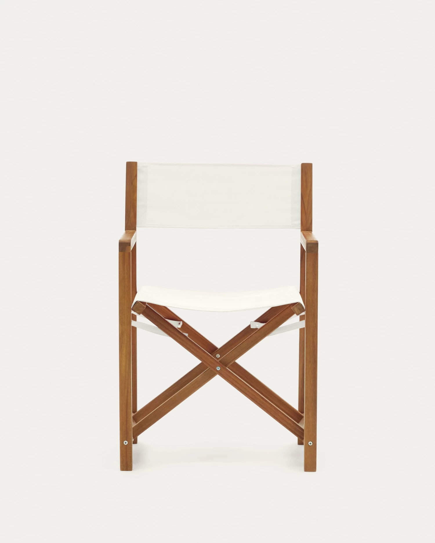 Thianna Folding Outdoor Chair In Beige With Solid Acacia Wood FSC 100% | Kave Home 12 Thianna Folding Outdoor Chair In Beige With Solid Acacia Wood FSC 100% | Kave Home - Image 10