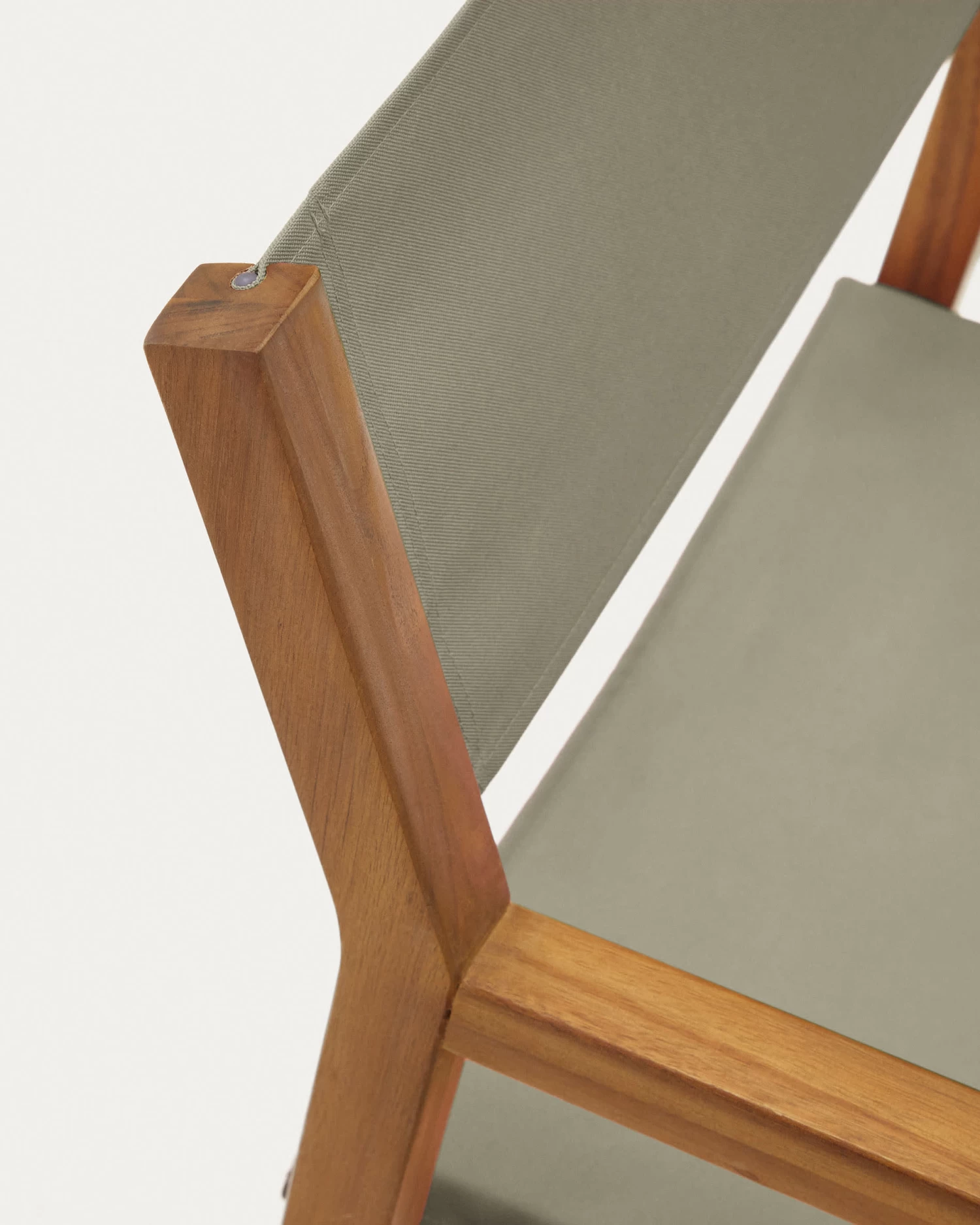 Thianna Folding Outdoor Chair In Green With Solid Acacia Wood FSC 100% | Kave Home 8 Thianna Folding Outdoor Chair In Green With Solid Acacia Wood FSC 100% | Kave Home - Image 6