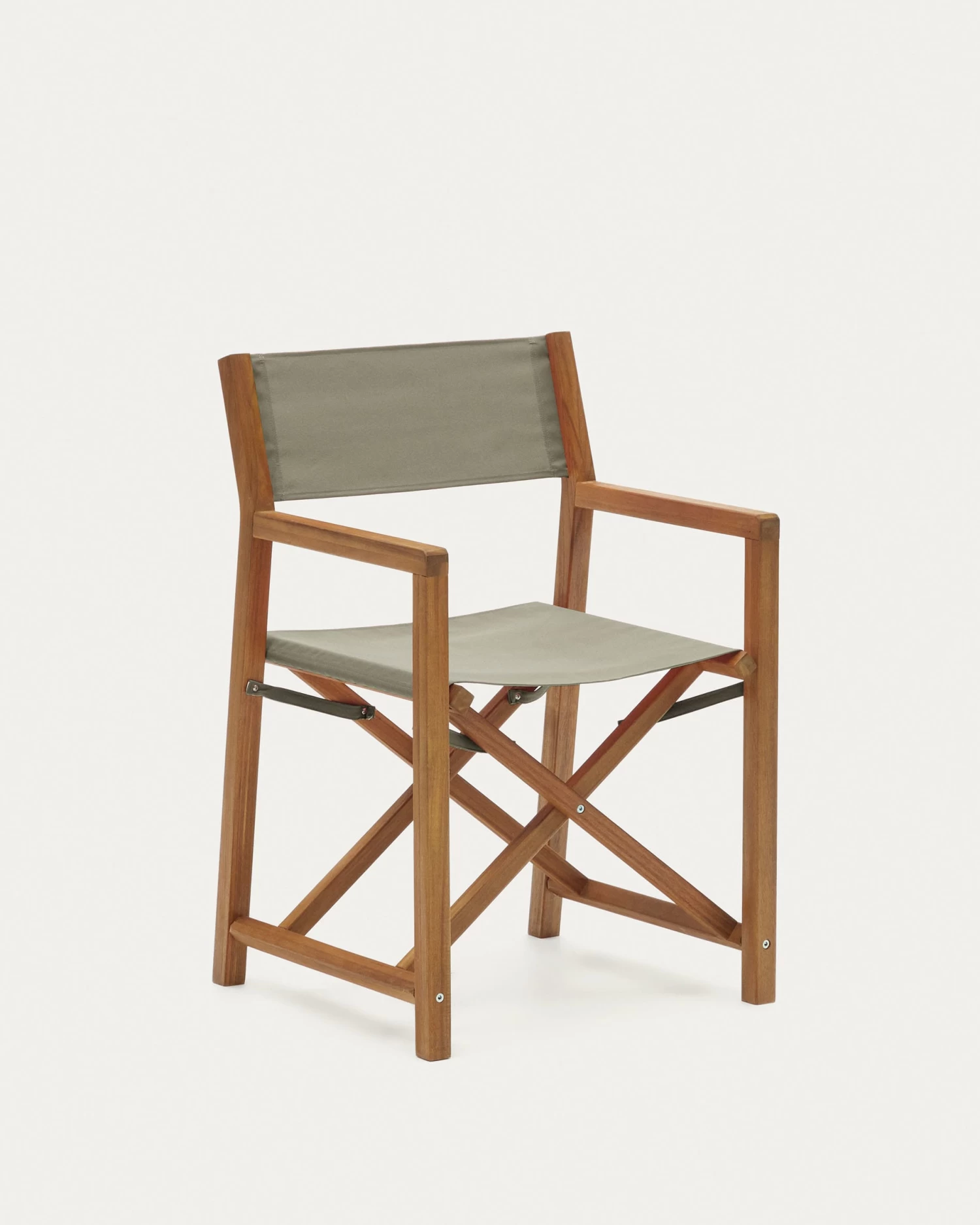 Thianna Folding Outdoor Chair In Green With Solid Acacia Wood FSC 100% | Kave Home 3 Thianna Folding Outdoor Chair In Green With Solid Acacia Wood FSC 100% | Kave Home