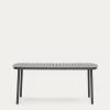 Joncols Outdoor Aluminium Table With A Powder Coated Grey Finish 180 X 90 Cm | Kave Home