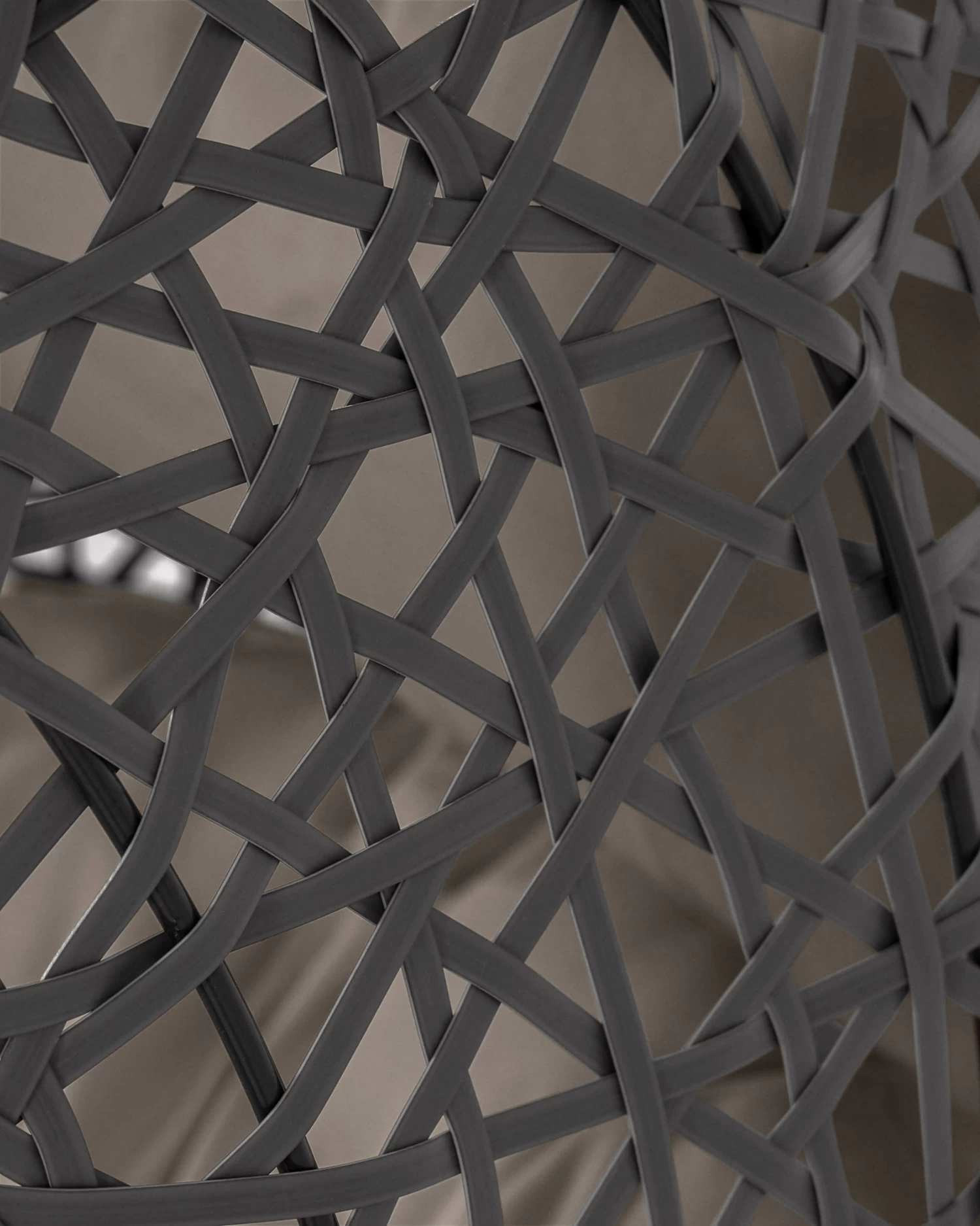 Hanging Armchair With Dark Grey Foot Florina Dark Grey | Kave Home 9 Hanging Armchair With Dark Grey Foot Florina Dark Grey | Kave Home - Image 7