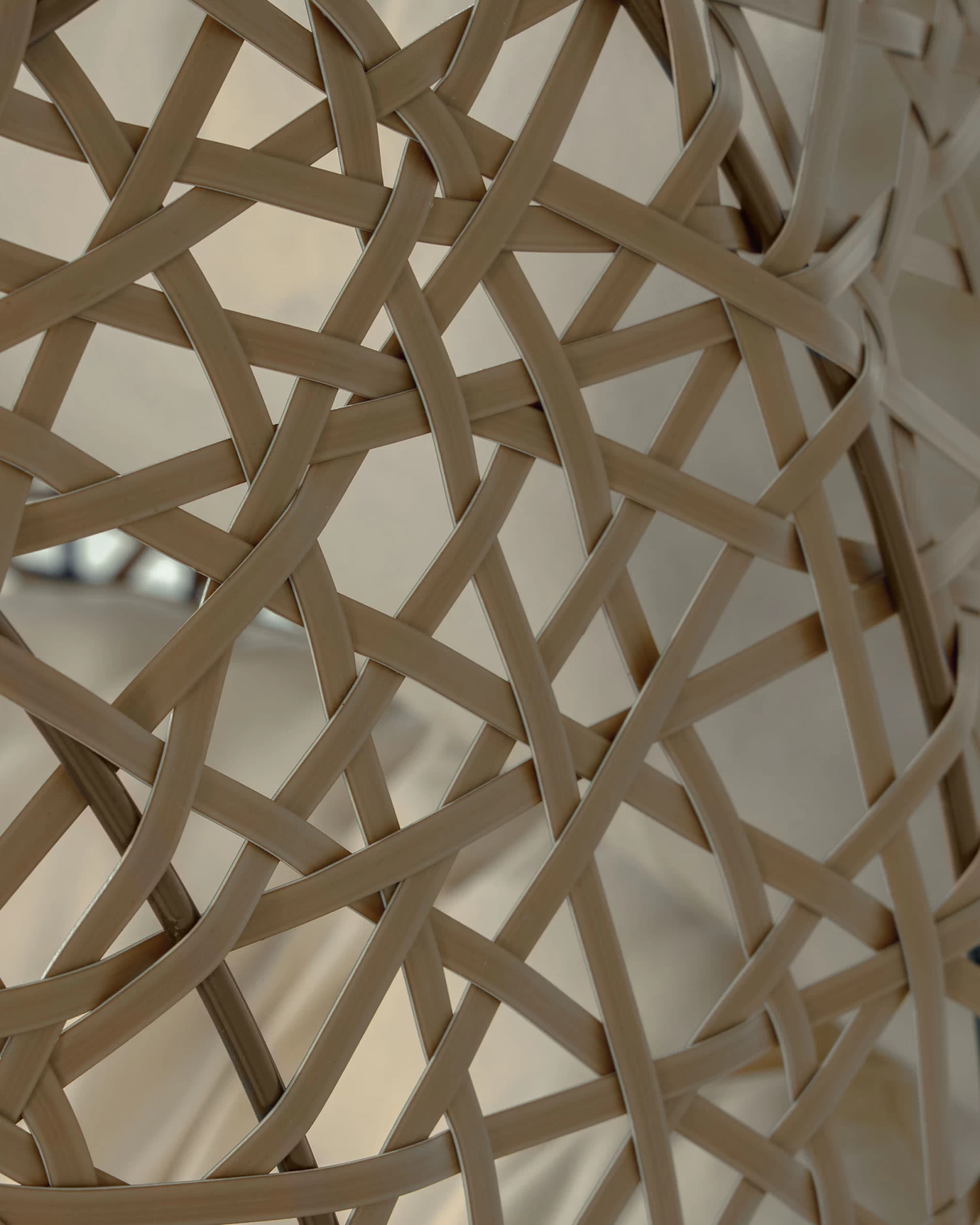 Hanging Armchair With Dark Grey Florina Brown Feet | Kave Home 9 Hanging Armchair With Dark Grey Florina Brown Feet | Kave Home - Image 7