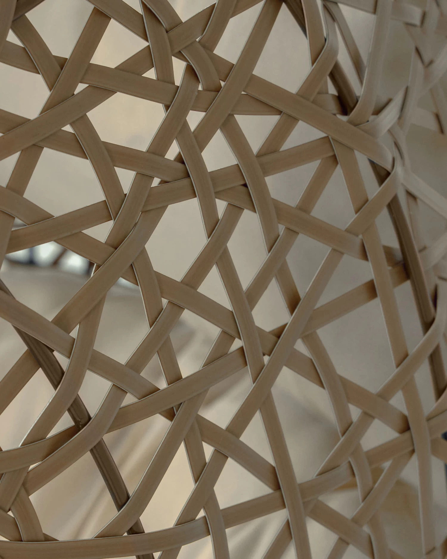 Hanging Armchair With Light Grey Florina Brown Feet | Kave Home 9 Hanging Armchair With Light Grey Florina Brown Feet | Kave Home - Image 7