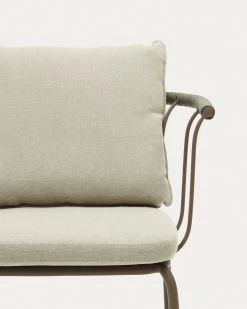 Salguer Stackable Stool In Cord And Steel With A Brown Painted Finish 66 Cm | Kave Home 14 Salguer Stackable Stool In Cord And Steel With A Brown Painted Finish 66 Cm | Kave Home -Quality Furniture Store J1100015RR09 1D01