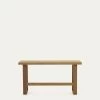 Canadell 100% Outdoor Solid Recycled Teak Tall Bench 130 Cm | Kave Home 1 Canadell 100% Outdoor Solid Recycled Teak Tall Bench 130 Cm | Kave Home -Quality Furniture Store J1200002MM46 1V01