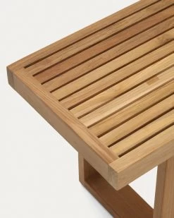 Canadell 100% Outdoor Solid Recycled Teak Bench 210 Cm | Kave Home -Quality Furniture Store J1200003MM46 1D02