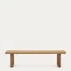 Canadell 100% Outdoor Solid Recycled Teak Bench 210 Cm | Kave Home 1 Canadell 100% Outdoor Solid Recycled Teak Bench 210 Cm | Kave Home -Quality Furniture Store J1200003MM46 1V01