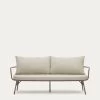Bramant 2 Seater Steel Sofa With Mauve Finish 175.5 Cm | Kave Home 1 Bramant 2 Seater Steel Sofa With Mauve Finish 175.5 Cm | Kave Home -Quality Furniture Store J1400023RR10 1V01