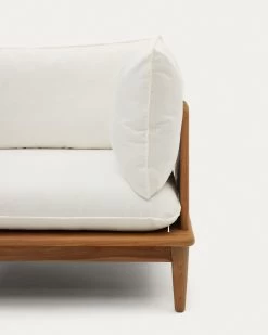 Portitxol Modular Corner Armchair In Solid Teak | Kave Home 13 Portitxol Modular Corner Armchair In Solid Teak | Kave Home -Quality Furniture Store J1500001JJ05 1D01