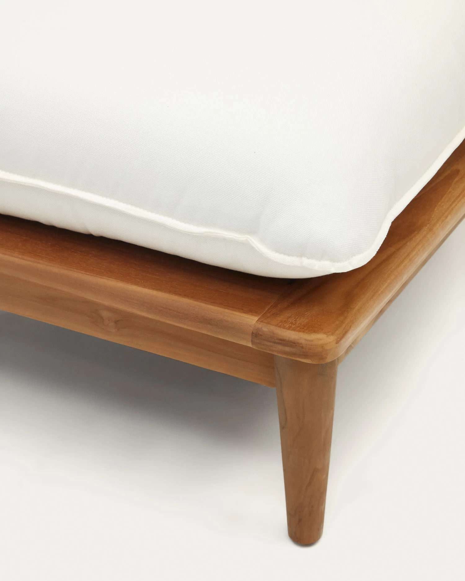 Portitxol Modular Corner Armchair In Solid Teak | Kave Home 7 Portitxol Modular Corner Armchair In Solid Teak | Kave Home - Image 5