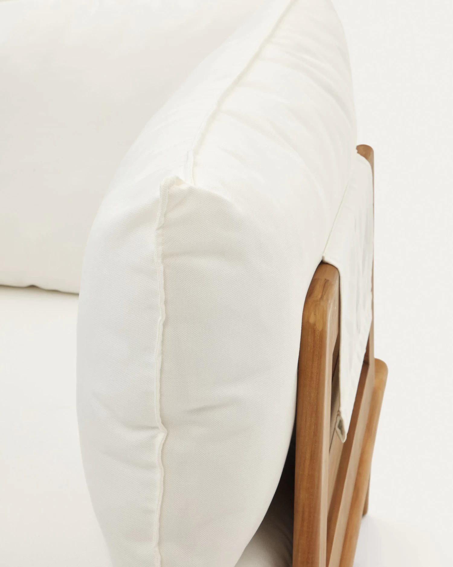 Portitxol Modular Corner Armchair In Solid Teak | Kave Home 9 Portitxol Modular Corner Armchair In Solid Teak | Kave Home - Image 7