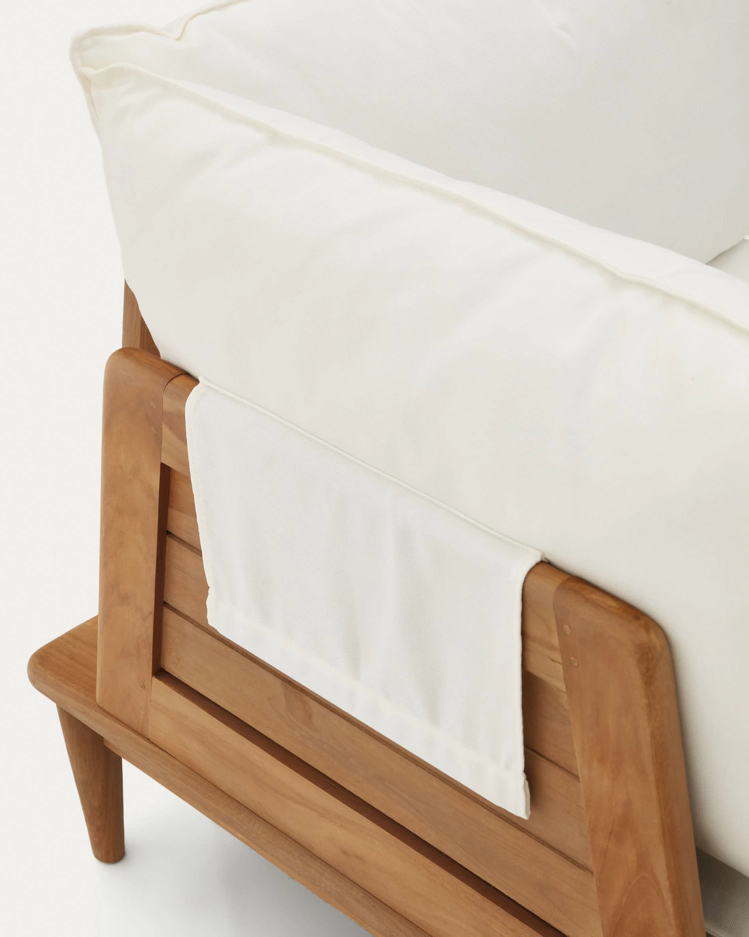 Portitxol Modular Corner Armchair In Solid Teak | Kave Home 11 Portitxol Modular Corner Armchair In Solid Teak | Kave Home - Image 9