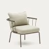 Salguer Armchair In Green Cord And Steel With A Brown Painted Finish 2 Salguer Armchair In Green Cord And Steel With A Brown Painted Finish -Quality Furniture Store J1700007RR19 1V01