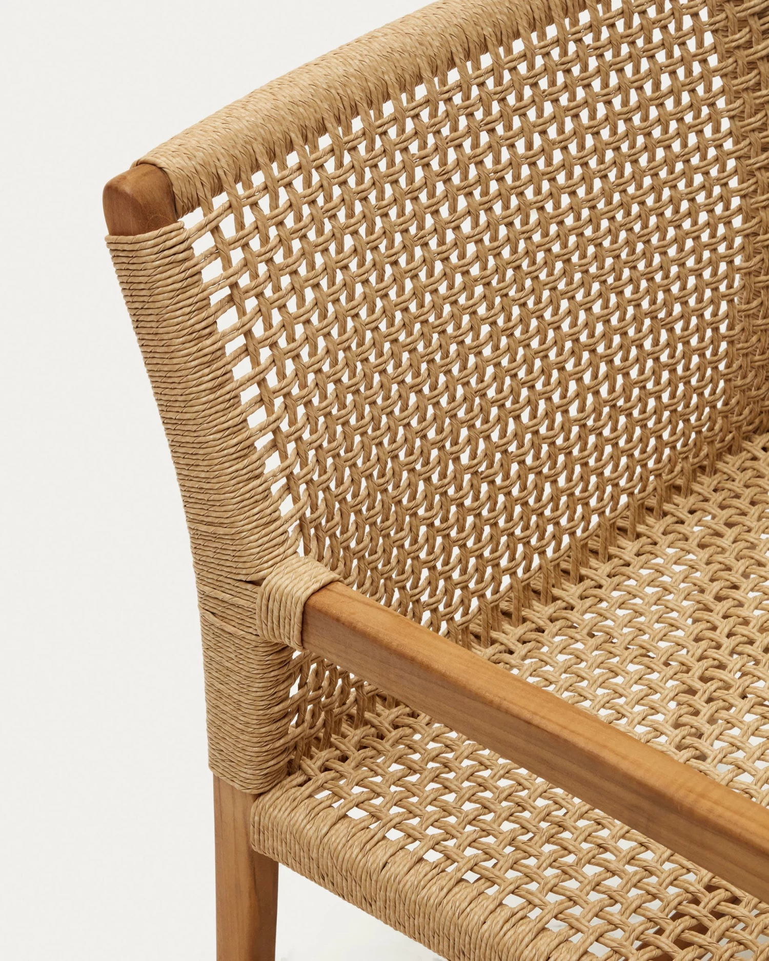 Sabolla Armchair In Solid Teak | Kave Home 9 Sabolla Armchair In Solid Teak | Kave Home - Image 7