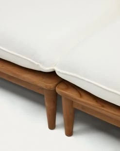 Portitxol Set Of 2 Modular Armchairs In Solid Teak | Kave Home 13 Portitxol Set Of 2 Modular Armchairs In Solid Teak | Kave Home -Quality Furniture Store J1700026JJ05 1D02