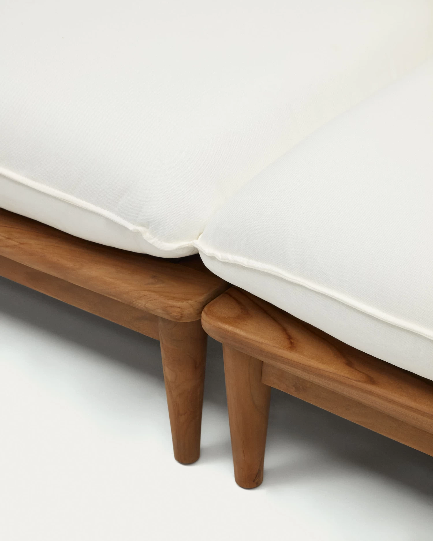 Portitxol Set Of 2 Modular Armchairs In Solid Teak | Kave Home 7 Portitxol Set Of 2 Modular Armchairs In Solid Teak | Kave Home - Image 5