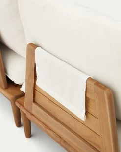 Portitxol Set Of 2 Modular Armchairs In Solid Teak | Kave Home 15 Portitxol Set Of 2 Modular Armchairs In Solid Teak | Kave Home -Quality Furniture Store J1700026JJ05 1D03