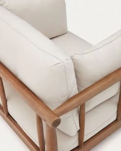 Sacova Solid Eucalyptus Wood Armchair | Kave Home 18 Sacova Solid Eucalyptus Wood Armchair | Kave Home -Quality Furniture Store J1700034JJ12 1D03