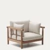 Sacova Solid Eucalyptus Wood Armchair | Kave Home -Quality Furniture Store J1700034JJ12 1V01