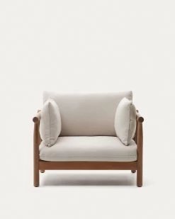 Sacova Solid Eucalyptus Wood Armchair | Kave Home 20 Sacova Solid Eucalyptus Wood Armchair | Kave Home -Quality Furniture Store J1700034JJ12 1V04