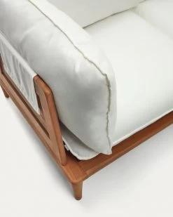 Portitxol Set Of 2 Corner Armchairs 2 Armchairs And 2 Coffee Tables In Solid Teak | Kave Home -Quality Furniture Store J2100006JJ05 1D04