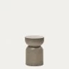 Garbet Round Cement Side Table Ã 32 Cm | Kave Home -Quality Furniture Store J2200014PR03 1V01