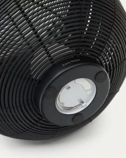 Saranella Portable Table Lamp In Black Polyrattan | Kave Home 13 Saranella Portable Table Lamp In Black Polyrattan | Kave Home -Quality Furniture Store L1100009FN01 1D04