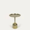 Adaluz Side Table In Gold-coloured Metal Ã 37 Cm | Kave Home -Quality Furniture Store LH0161R83 1V01
