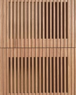 Beyla Solid Oak Shelf Unit With Oak Veneer 84.3 X 170 Cm FSC 100%. | Kave Home -Quality Furniture Store LH0354M40AS 1D07