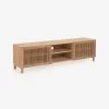 Beyla Solid Oak TV Stand With Two Doors And Oak Veneer 180 X 49 Cm FSC 100%. | Kave Home 1 Beyla Solid Oak TV Stand With Two Doors And Oak Veneer 180 X 49 Cm FSC 100%. | Kave Home -Quality Furniture Store LH0355M40AS 1V01