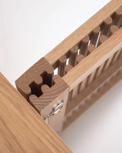 Beyla Solid Oak Shoe Cabinet Oak Veneer 98.5 Cm FSC 100% | Kave Home 19 Beyla Solid Oak Shoe Cabinet Oak Veneer 98.5 Cm FSC 100% | Kave Home -Quality Furniture Store LH0356M40AS 1D04