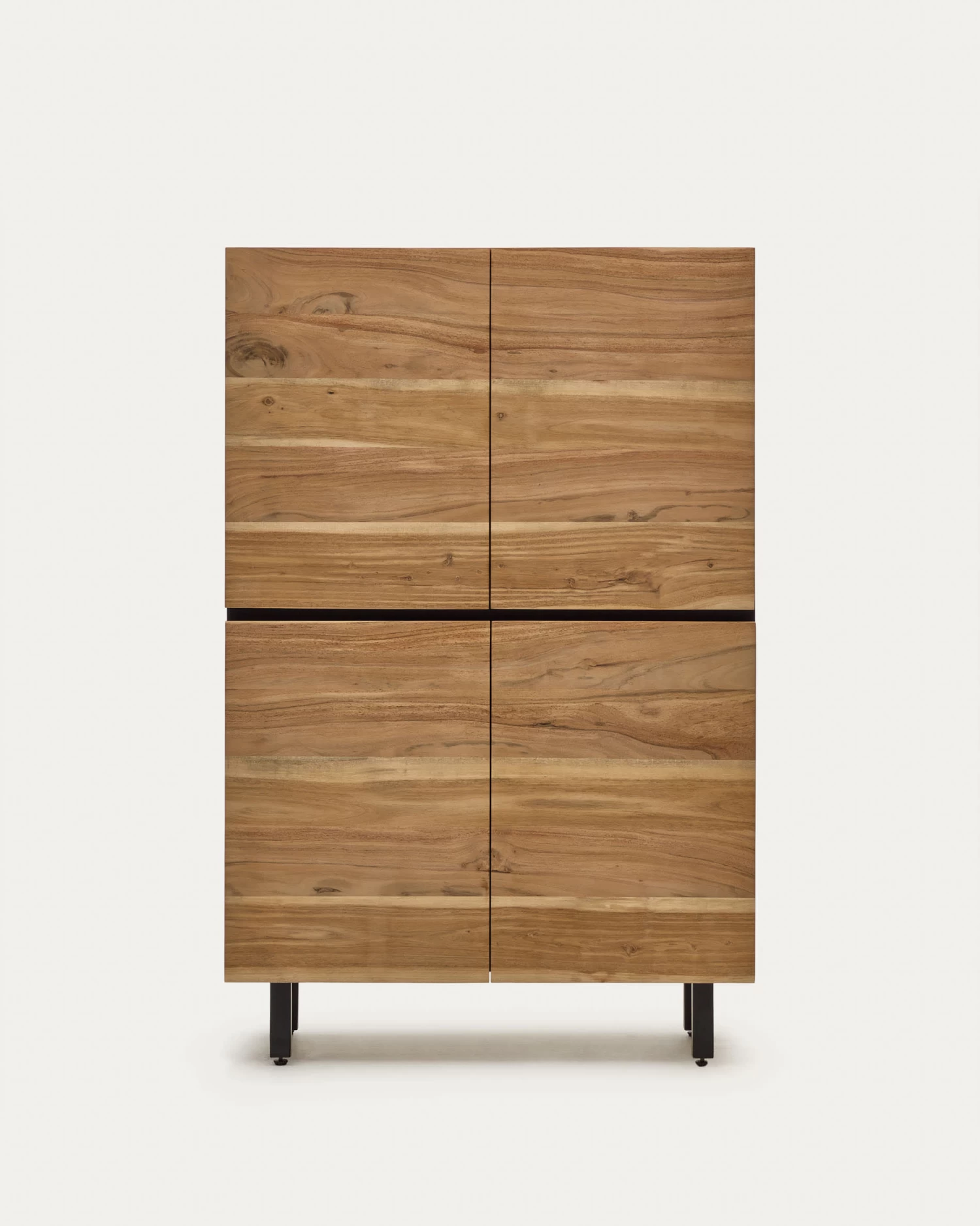 Uxue Solid Acacia Wood Sideboard In A Natural Finish 100 X 155 Cm | Kave Home 3 Uxue Solid Acacia Wood Sideboard In A Natural Finish 100 X 155 Cm | Kave Home