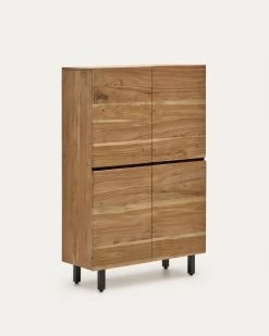 Uxue Solid Acacia Wood Sideboard In A Natural Finish 100 X 155 Cm | Kave Home 15 Uxue Solid Acacia Wood Sideboard In A Natural Finish 100 X 155 Cm | Kave Home -Quality Furniture Store LH1300M46 1V02