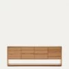 Alguema Sideboard With 4 Doors In Oak Veneer With Natural Finish 200 X 74 Cm | Kave Home 1 Alguema Sideboard With 4 Doors In Oak Veneer With Natural Finish 200 X 74 Cm | Kave Home -Quality Furniture Store M0100005MM40 1V01