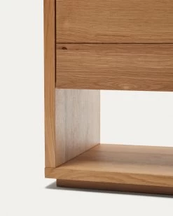 Alguema Sideboard With 3 Doors In Oak Veneer With Natural Finish 151 X 74 Cm | Kave Home 14 Alguema Sideboard With 3 Doors In Oak Veneer With Natural Finish 151 X 74 Cm | Kave Home -Quality Furniture Store M0100006MM40 1D02