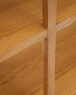 Maymai Shelf With Solid Oak Structure 180 X 81 Cm 12 Maymai Shelf With Solid Oak Structure 180 X 81 Cm -Quality Furniture Store M0600010MM90 1D02