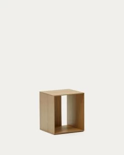 Litto Small Shelf Module In Oak Veneer 34 X 38 Cm | Kave Home -Quality Furniture Store M1400001MM40 1V02