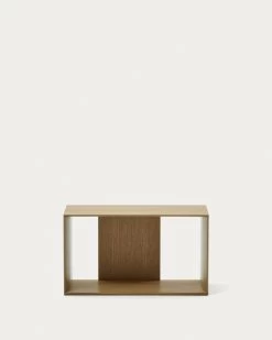 Litto Medium Shelf Module In Oak Veneer 67 X 38 Cm | Kave Home