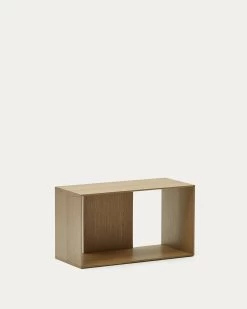 Litto Medium Shelf Module In Oak Veneer 67 X 38 Cm | Kave Home -Quality Furniture Store M1400003MM40 1V02