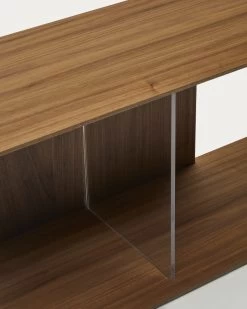 Litto Large Shelf Module In Walnut Veneer 101 X 38 Cm | Kave Home 10 Litto Large Shelf Module In Walnut Veneer 101 X 38 Cm | Kave Home -Quality Furniture Store M1400005MM41 1D01
