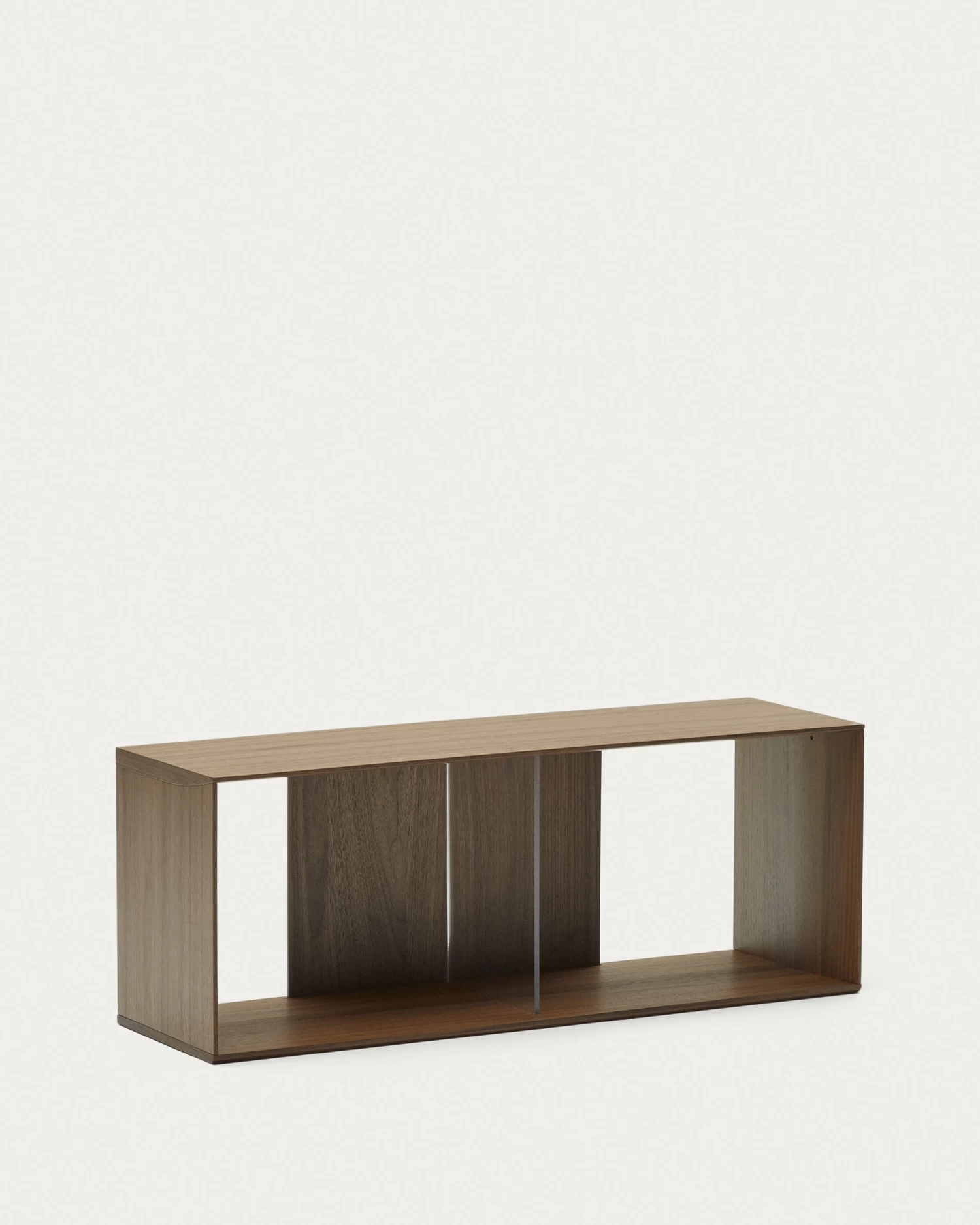 Litto Large Shelf Module In Walnut Veneer 101 X 38 Cm | Kave Home 7 Litto Large Shelf Module In Walnut Veneer 101 X 38 Cm | Kave Home - Image 5