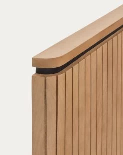 Licia Solid Mango Wood And Metal Headboard With A Black Finish For 180 Cm Beds | Kave Home -Quality Furniture Store N1000003MM46 1D01