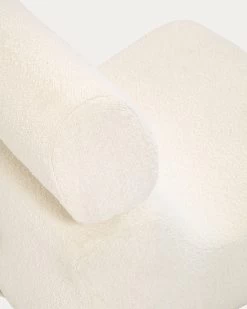 Club White Fleece Armchair | Kave Home 18 Club White Fleece Armchair | Kave Home -Quality Furniture Store S442J33 1D03