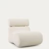 Club White Fleece Armchair | Kave Home -Quality Furniture Store S442J33 1V01