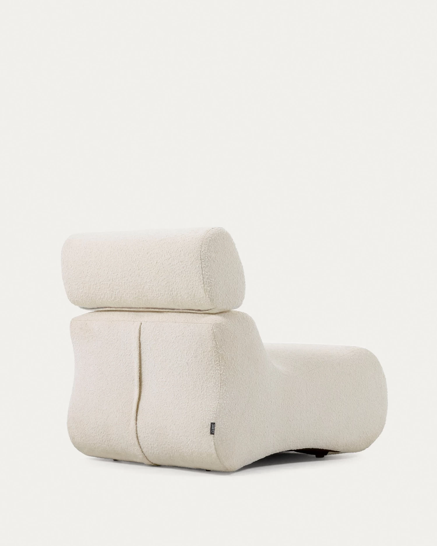 Club White Fleece Armchair | Kave Home 10 Club White Fleece Armchair | Kave Home - Image 8