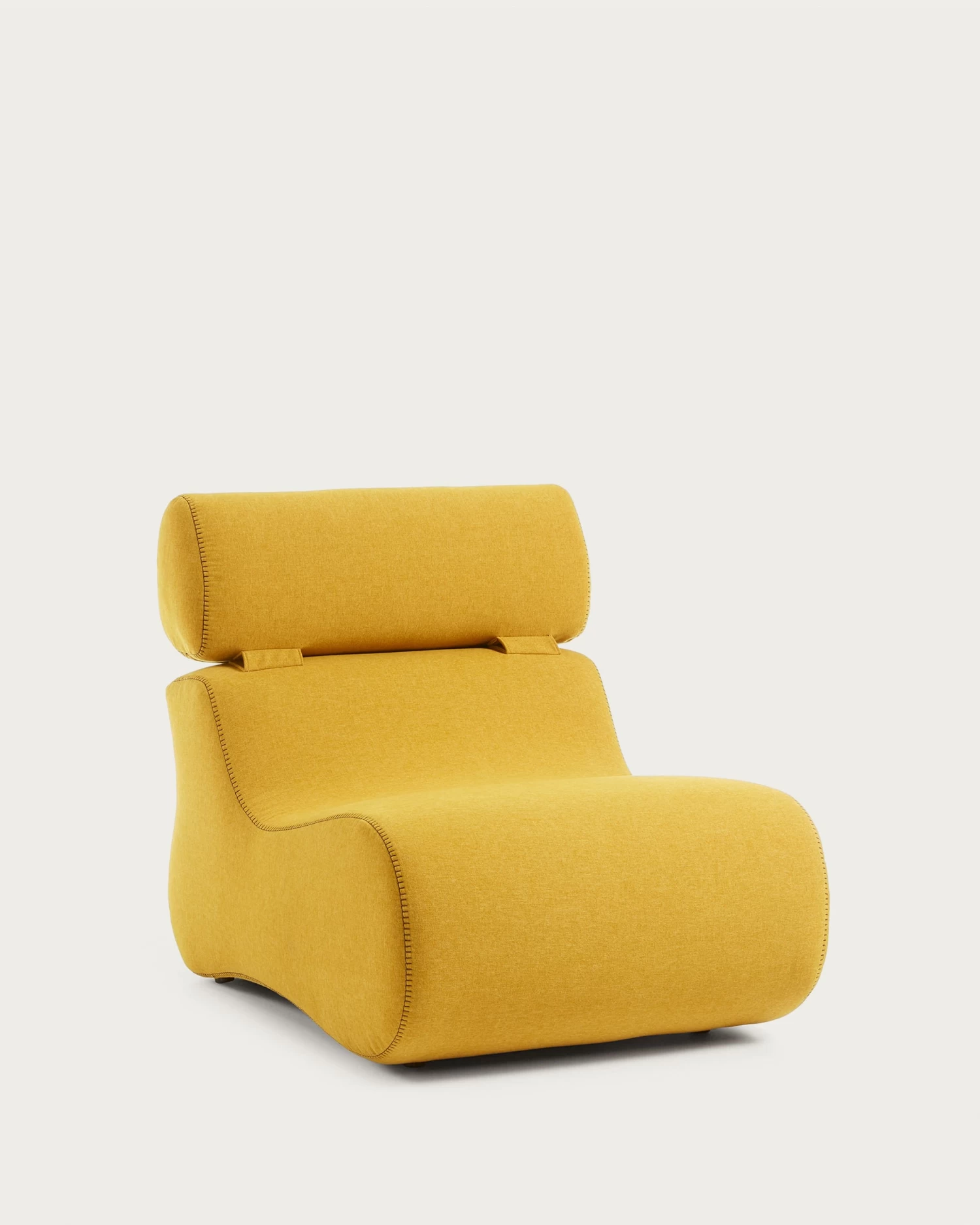 Club Armchair In Mustard | Kave Home 3 Club Armchair In Mustard | Kave Home