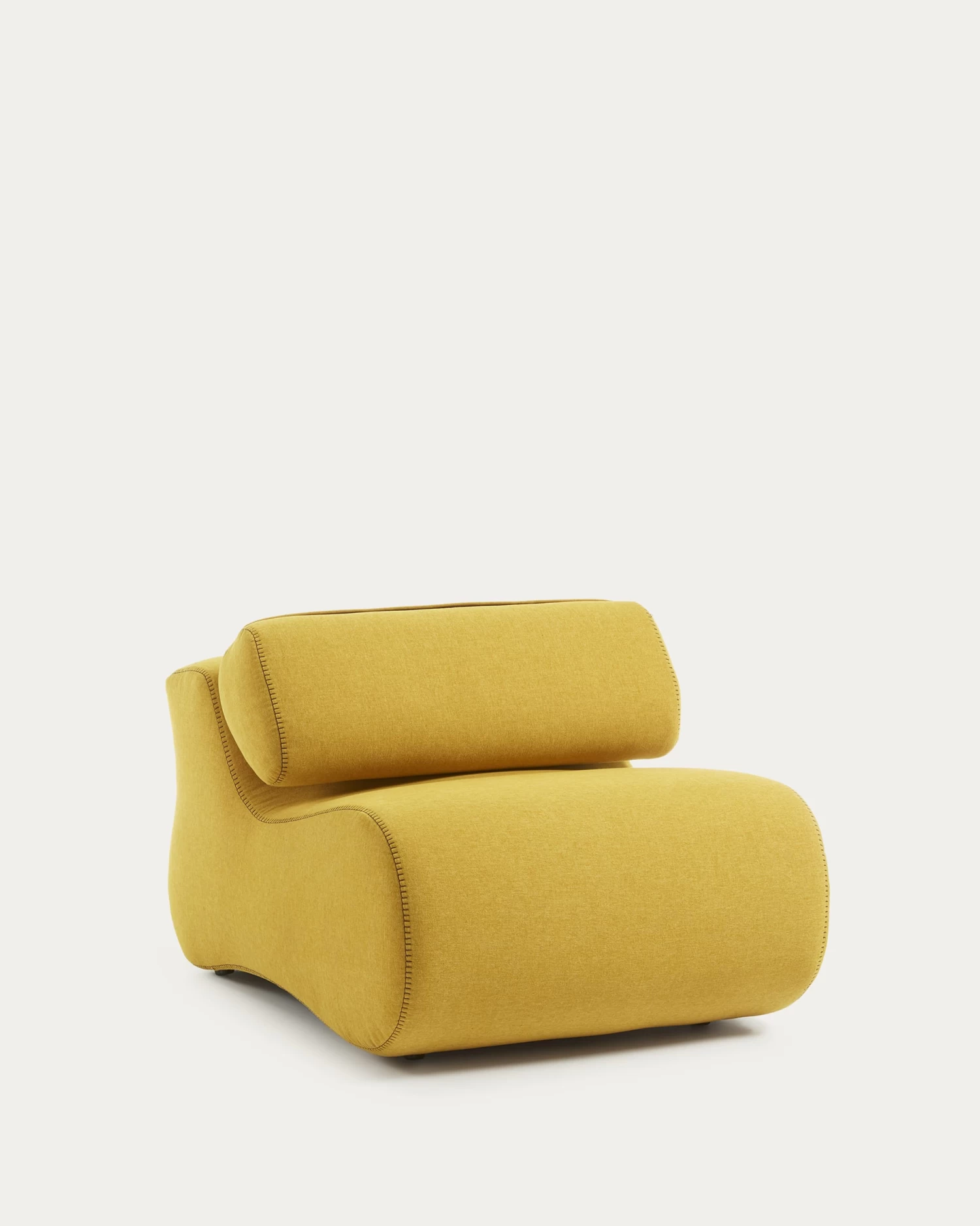 Club Armchair In Mustard | Kave Home 6 Club Armchair In Mustard | Kave Home - Image 4