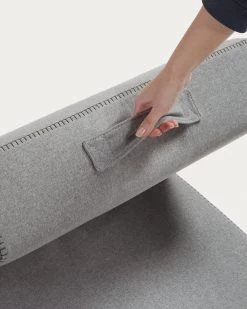 Arty Pouffe Bed In Light Grey 70 X 89 (200) Cm | Kave Home 17 Arty Pouffe Bed In Light Grey 70 X 89 (200) Cm | Kave Home -Quality Furniture Store S474VA03 1D04